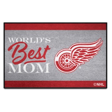 Picture of Detroit Red Wings Starter Mat - World's Best Mom