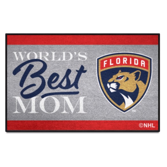 Picture of Florida Panthers Starter Mat - World's Best Mom
