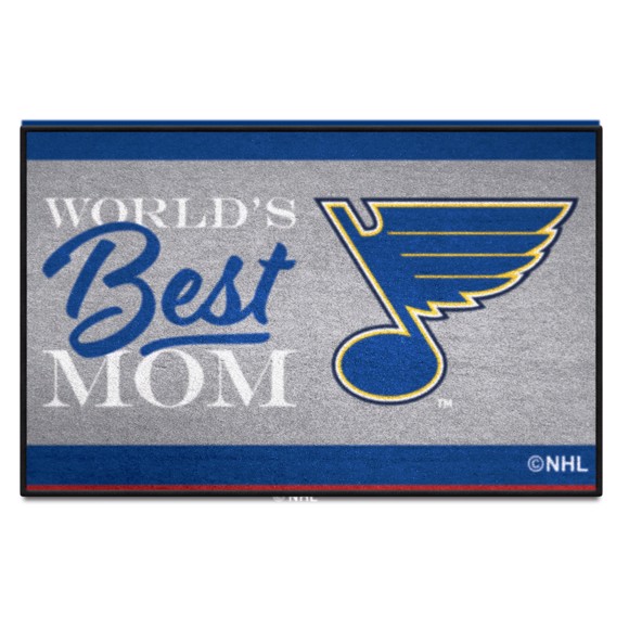 Picture of St. Louis Blues Starter Mat - World's Best Mom