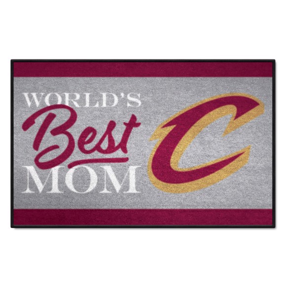 Picture of Cleveland Cavaliers Starter Mat - World's Best Mom