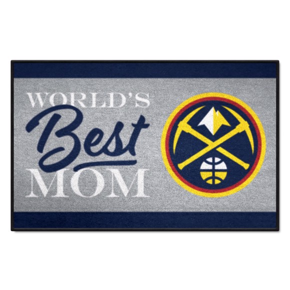 Picture of Denver Nuggets Starter Mat - World's Best Mom