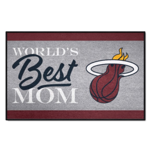 Picture of Miami Heat Starter Mat - World's Best Mom
