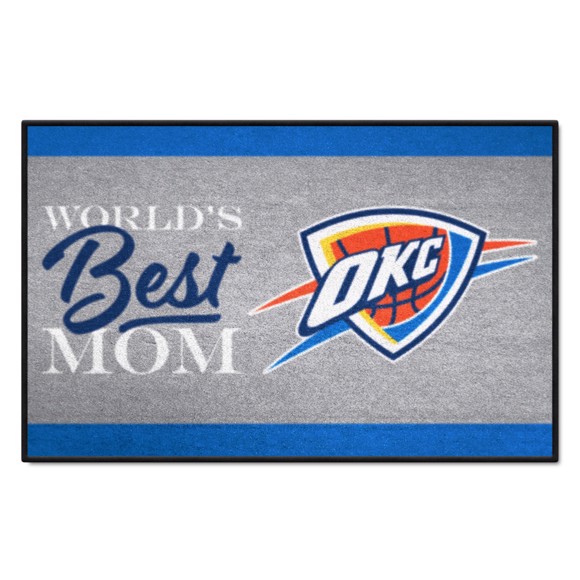 Picture of Oklahoma City Thunder Starter Mat - World's Best Mom