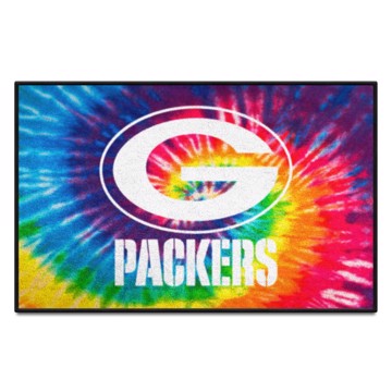 Picture of Green Bay Packers Starter Mat - Tie Dye