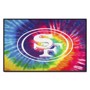 Picture of San Francisco 49ers Starter Mat - Tie Dye