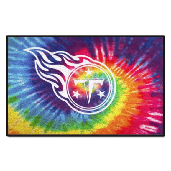 Picture of Tennessee Titans Starter Mat - Tie Dye