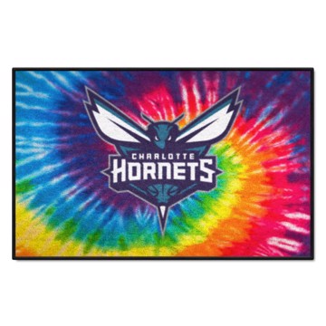 Picture of Charlotte Hornets Starter Mat - Tie Dye