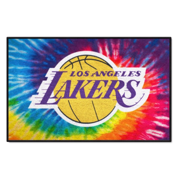 Picture of Los Angeles Lakers Starter Mat - Tie Dye