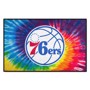 Picture of Philadelphia 76ers Starter Mat - Tie Dye