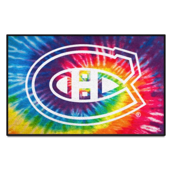 Picture of Montreal Canadiens Starter Mat - Tie Dye