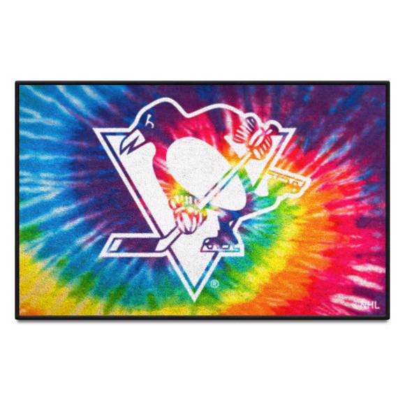 Picture of Pittsburgh Penguins Starter Mat - Tie Dye