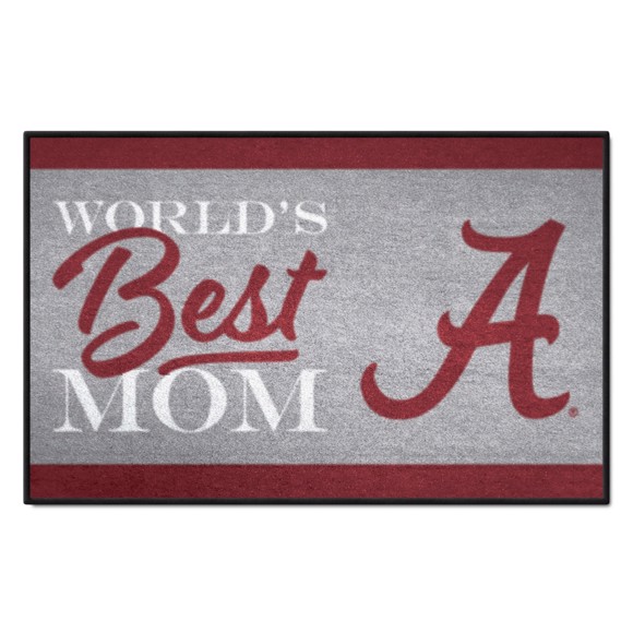 Picture of Alabama Crimson Tide Starter Mat - World's Best Mom