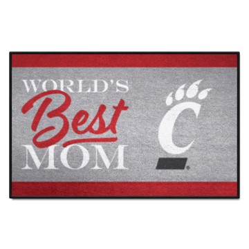 Picture of Cincinnati Bearcats Starter Mat - World's Best Mom