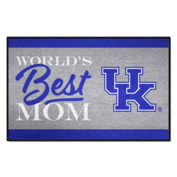 Picture of Kentucky Wildcats Starter Mat - World's Best Mom