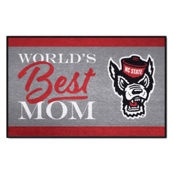 Picture of NC State Wolfpack Starter Mat - World's Best Mom