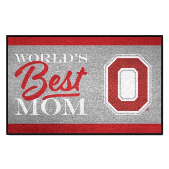 Picture of Ohio State Buckeyes Starter Mat - World's Best Mom