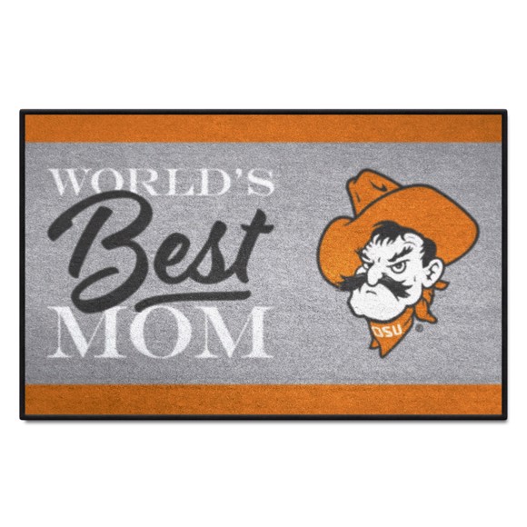 Picture of Oklahoma State Cowboys Starter Mat - World's Best Mom