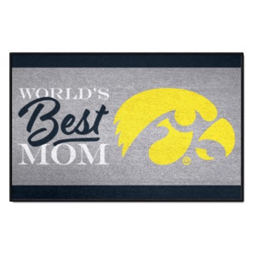 Picture of Iowa Hawkeyes Starter Mat - World's Best Mom