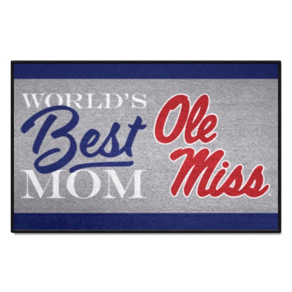 Picture of Ole Miss Rebels Starter Mat - World's Best Mom