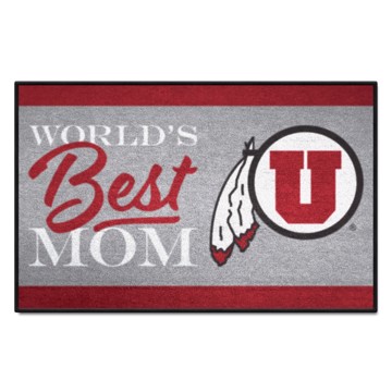 Picture of Utah Utes Starter Mat - World's Best Mom