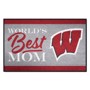 Picture of Wisconsin Badgers Starter Mat - World's Best Mom