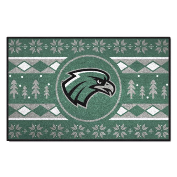 Picture of Northeastern State Riverhawks Starter Mat - Holiday Sweater