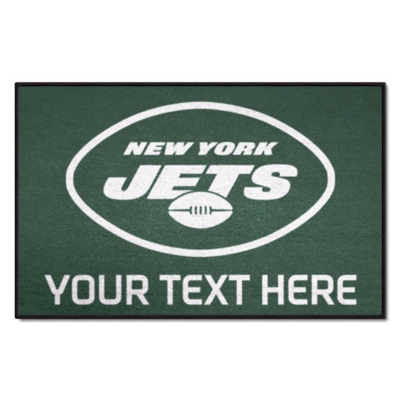 Picture of New York Jets Personalized Starter Mat