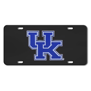 Picture of Kentucky Wildcats Black Diecast License Plate