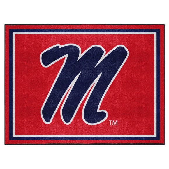 Picture of Ole Miss Rebels 8x10 Rug