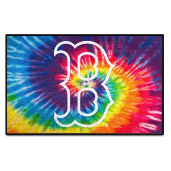 Picture of Boston Red Sox Starter Mat - Tie Dye