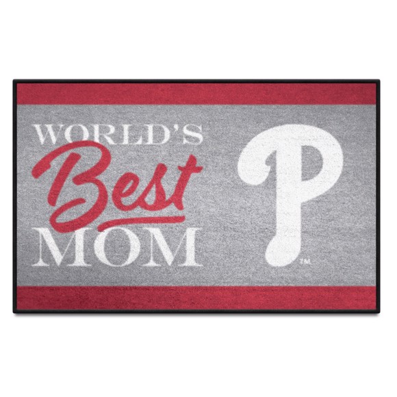 Picture of Philadelphia Phillies Starter Mat - World's Best Mom