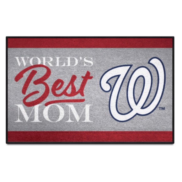 Picture of Washington Nationals Starter Mat - World's Best Mom