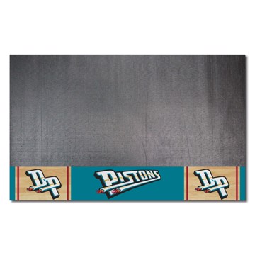 Picture of Detroit Pistons Grill Mat - Retro Collection
