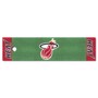 Picture of Miami Heat Putting Green Mat - Retro Collection