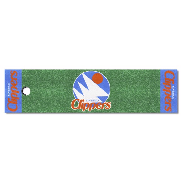 Picture of San Diego Clippers Putting Green Mat - Retro Collection
