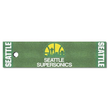 Picture of Seattle Supersonics Putting Green Mat - Retro Collection