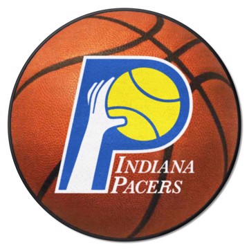 Picture of Indiana Pacers Basketball Mat - Retro Collection