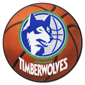 Picture of Minnesota Timberwolves Basketball Mat - Retro Collection