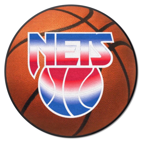 Picture of New Jersey Nets Basketball Mat - Retro Collection