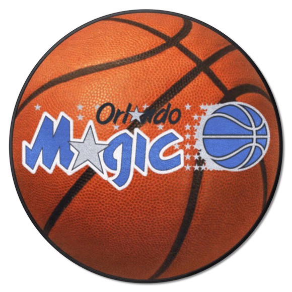 Picture of Orlando Magic Basketball Mat - Retro Collection