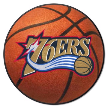 Picture of Philadelphia 76ers Basketball Mat - Retro Collection