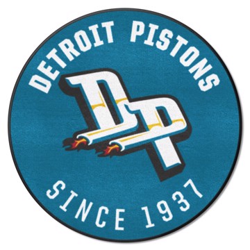 Picture of Detroit Pistons Roundel Mat - Retro Collection