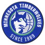 Picture of Minnesota Timberwolves Roundel Mat - Retro Collection