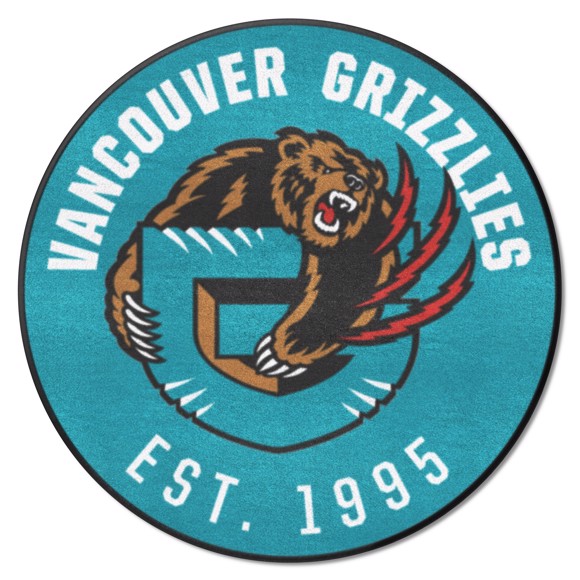 Picture of Vancouver Grizzlies Roundel Mat - Retro Collection