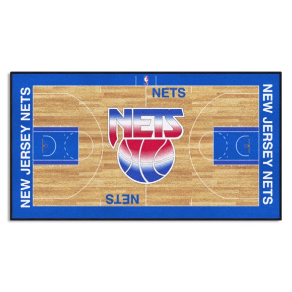 Picture of New Jersey Nets NBA Court Runner - Retro Collection