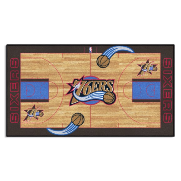 Picture of Philadelphia 76ers NBA Court Runner - Retro Collection