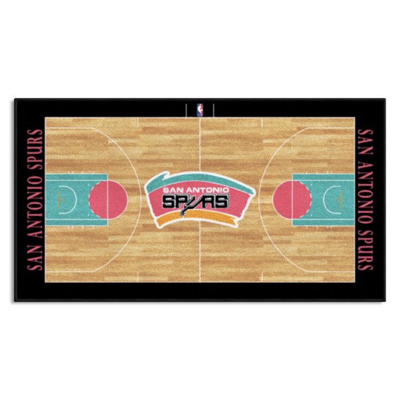 Picture of San Antonio Spurs NBA Court Runner - Retro Collection