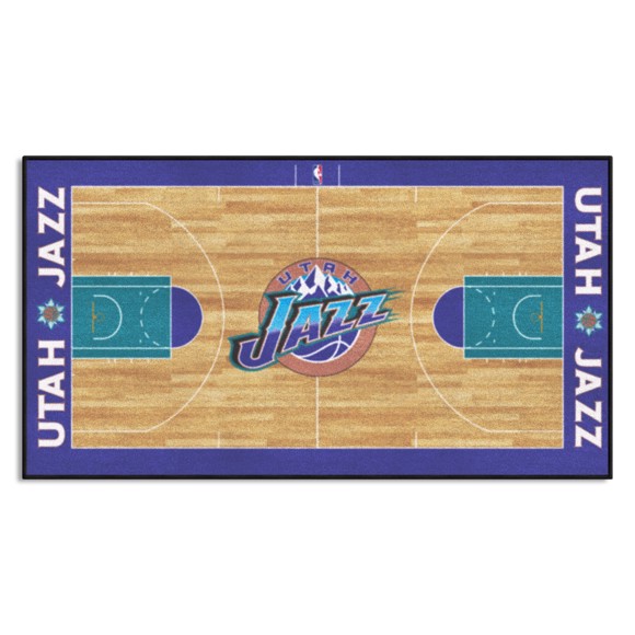 Picture of Utah Jazz NBA Court Runner - Retro Collection
