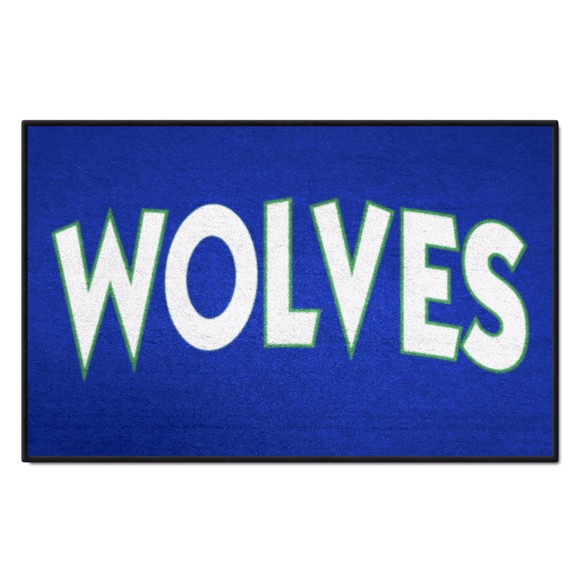 Picture of Minnesota Timberwolves Starter Mat - Retro Collection