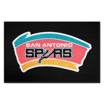 Picture of San Antonio Spurs Starter Mat - Retro Collection